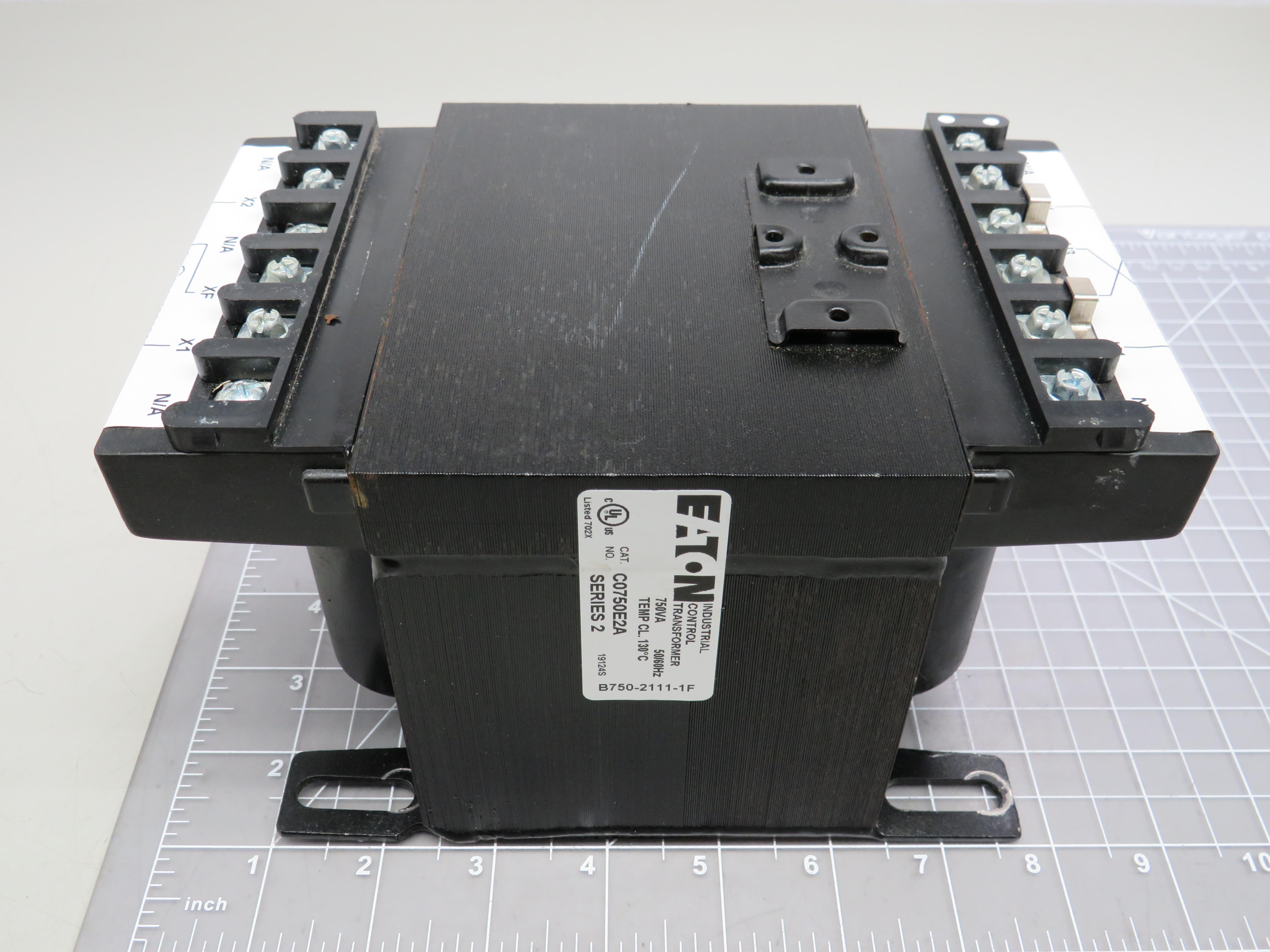 Eaton C0750E2A Industrial Control Transformer T161568 eBay